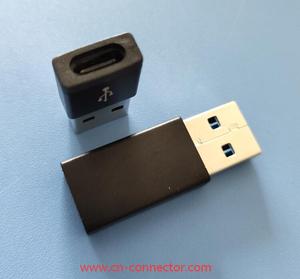 USB2.0/3.0AM to TYPE-C母转接头OTG