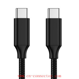 USB2.0A TYPE短体对Micro-B type 扁平线cable